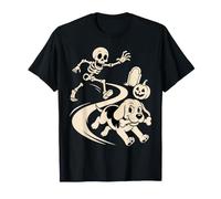 Halloween Beagle Pet Bone Thief Squelette Spooky Season T-Shirt