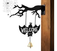 Halloween Bell Clear Sound Decoratives Ghost Bat Design Decor