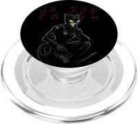 Halloween Black Cat Ops on The Prowl Chat Noir pour Femme PopSockets PopGrip pour MagSafe