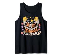 Halloween Boho Spooky Things Ahead Stars Débardeur
