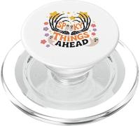 Halloween Boho Spooky Things Ahead Stars PopSockets PopGrip pour MagSafe