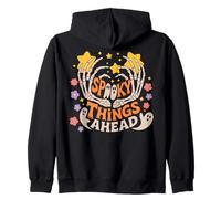 Halloween Boho Spooky Things Ahead Stars Sweat à Capuche