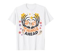 Halloween Boho Spooky Things Ahead Stars T-Shirt