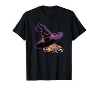 Halloween Bonbons Chapeau De Sorcière Farce Ou Friandise T-Shirt