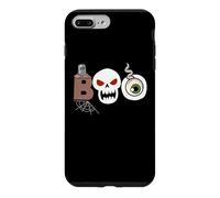 Halloween Boo Chouette avec Chapeau de sorcière araignées Garçons Filles Enfants Coque pour iPhone 7 Plus/8 Plus