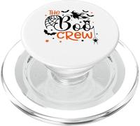 Halloween Boo Crew Sorcière, Chauve-Souris et araignées - Trick Or Treat PopSockets PopGrip pour MagSafe