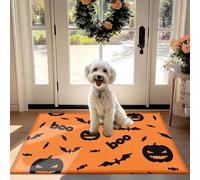 Halloween Boo de Citrouille, Chauve-Souris Bonbons Non-Slip Absorbant Paillasson Devant la Porte du Corridor de la Décoration de Cuisine