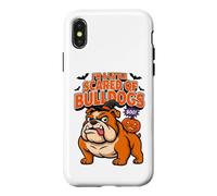 Halloween Bouledogue Anglais Humoristique pour Amoureux des Chiens Coque pour iPhone X/XS