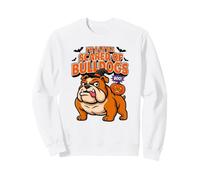 Halloween Bouledogue Anglais Humoristique pour Amoureux des Chiens Sweatshirt