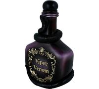 Halloween Bouteille de poison Vipère Décoration magique Design mystérieux Décor de nuit hanté