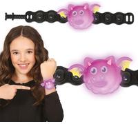 Halloween Bracelet Chauve-souris Jouet Accessoire Look Sombre Amusant Fête Favorite, Couleur : Multicolore