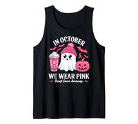 Halloween Breast Cancer Women in October We Wear Pink Débardeur