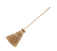 Halloween Broom Outdoor - Tiny Straw Broom | Brooms de Mascarade Prop | Mini Witches Brooms for Masquerade Theatre Performance Haunted House Holiday Party Stage Show Family Costume Gathering