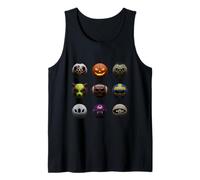 Halloween Building Ball Head Pumpkin Ghost Zombie Boys Sport Débardeur