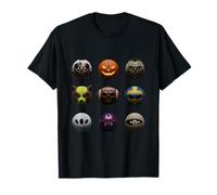Halloween Building Ball Head Pumpkin Ghost Zombie Boys Sport T-Shirt