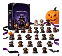 Halloween Calendar 24 Piece 2d - Acrylic Toys Cartoon Calendar Advent for