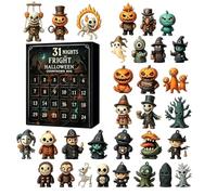 Halloween Calendar Advent Miniature Party Decor Sculpture