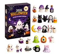 Halloween Calendar Countdown - 24 Days Spooky Collectible Decorations