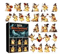 Halloween Calendar Countdown - 2D Acrylic 24 Days 2026 Cute Ghost