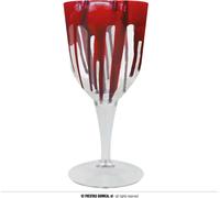 Halloween Calice rouge sang Décorations de fête effrayantes Verre d'horreur Vampire Décorations effrayantes Design pour fête d'Halloween, couleur : rouge