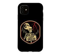 Halloween Camp Dread Squelette Nature Camping Coque pour iPhone 11