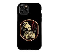 Halloween Camp Dread Squelette Nature Camping Coque pour iPhone 11 Pro