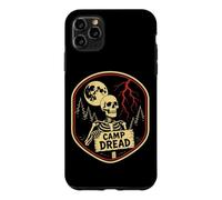 Halloween Camp Dread Squelette Nature Camping Coque pour iPhone 11 Pro Max