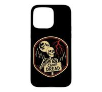 Halloween Camp Dread Squelette Nature Camping Coque pour iPhone 15 Pro Max