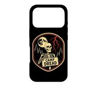 Halloween Camp Dread Squelette Nature Camping Coque pour iPhone 17 Pro