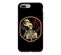 Halloween Camp Dread Squelette Nature Camping Coque pour iPhone 7 Plus/8 Plus