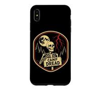 Halloween Camp Dread Squelette Nature Camping Coque pour iPhone XS Max