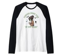 Halloween Canada Moms Club Miss Hijos, drôle et effrayant Manche Raglan