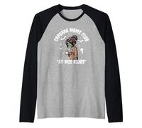 Halloween Canada Moms Club Miss Hijos, drôle et effrayant Manche Raglan