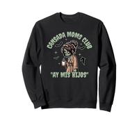 Halloween Canada Moms Club Miss Hijos, drôle et effrayant Sweatshirt