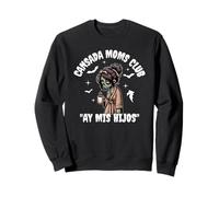 Halloween Canada Moms Club Miss Hijos, drôle et effrayant Sweatshirt