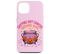 Halloween Cancer du Sein Espoir Rubans Roses Coque pour iPhone 13