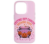 Halloween Cancer du Sein Espoir Rubans Roses Coque pour iPhone 14 Pro