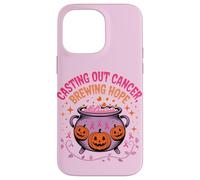 Halloween Cancer du Sein Espoir Rubans Roses Coque pour iPhone 14 Pro Max