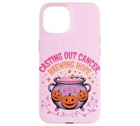Halloween Cancer du Sein Espoir Rubans Roses Coque pour iPhone 15