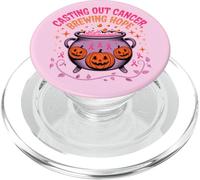 Halloween Cancer du Sein Espoir Rubans Roses PopSockets PopGrip pour MagSafe