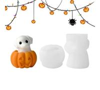 Halloween Candle Mold, Silicone Casting Mold, DIY Craft Molds