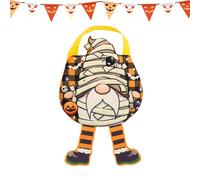 Halloween Candy Bags, Trick or Treat Tote Bag, with Reusable Non-Woven Fabric 14.56x7.87inch, Holiday Snack Bag for Kids, Man, Women, School Events, Family, Parties, Parades, Haunted House, Orange