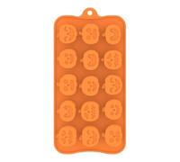 Halloween Candy Molds - Halloween Chocolate Candy Molds, 15-Cavity Food Grade Homemade Moulds For Jelly Treat Ice Cubes Cake Decoration Wax Melt Mini Candle Fondant Mini Soap Gummy