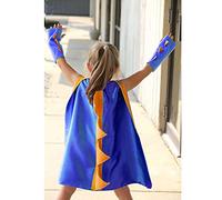 Halloween Cape de Dinosaure Enfants Cape à Capuchon et Gants Cosplay Longue Manteau de Mascarade Vampire Déguisement Costume de Diable Magicien Vêtement Robe pour Party Noël Performance Carnaval