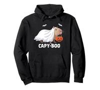 Halloween Capybara Capy Boo Sweat à Capuche