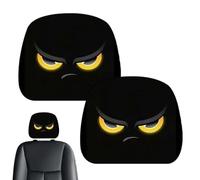 Halloween Car Headrest Covers - 2-Piece Funny Cartoon Seat Headrest Protector | Automotive Accessories For Men & Women, Christmas Holiday Decor & Fun Gift For Family Or Friends, Perfect For Roa