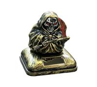 Halloween Car Solar Ornament - Solar-Powered Spooky skullDecor,Cat Skeleton Ornament | Features an Attention Grabbing skullDoll Toy Design. It Creates an Energetic Car Interior Atmosphere and Relie