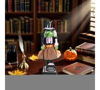 Halloween Casse-Noisette - Figures De Casse-noix | Soldat Peint En Bois | Decoration De Vacances Effrayante De 25 Cm, Bois Non Toxique, Remplissages De Sacs De Cadeaux De Fête, Affichage À Domicile Po