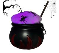 Halloween Cauldron | Mixing Pot Cauldron Set | Witch Stick Mixing Cauldrons