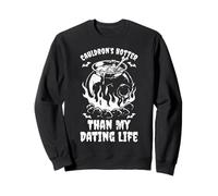 Halloween Cauldron's plus chaud que ma vie de rencontres Sweatshirt